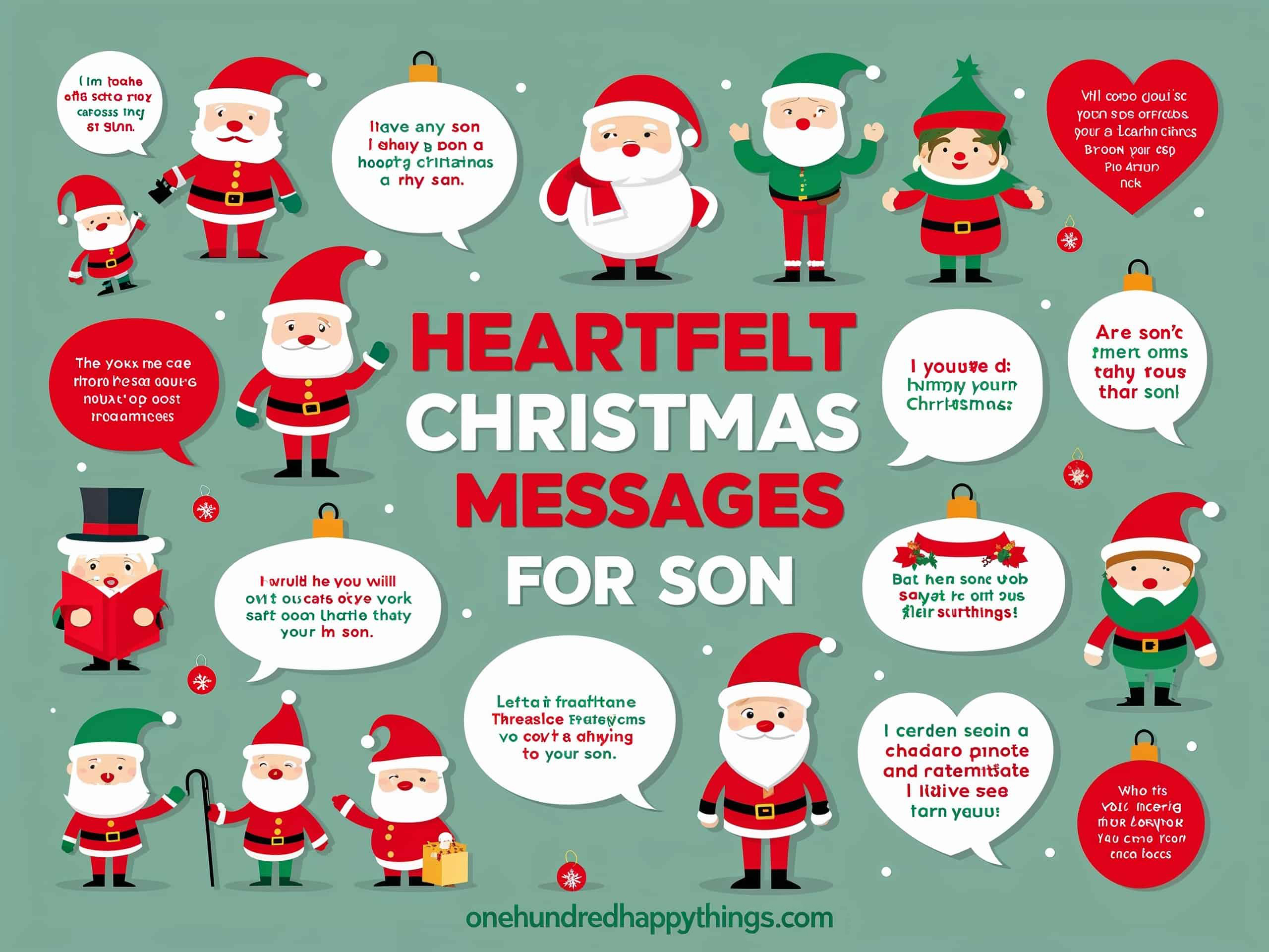 100+ Heartfelt Christmas Messages for Son to Celebrate Love, Faith, and Family