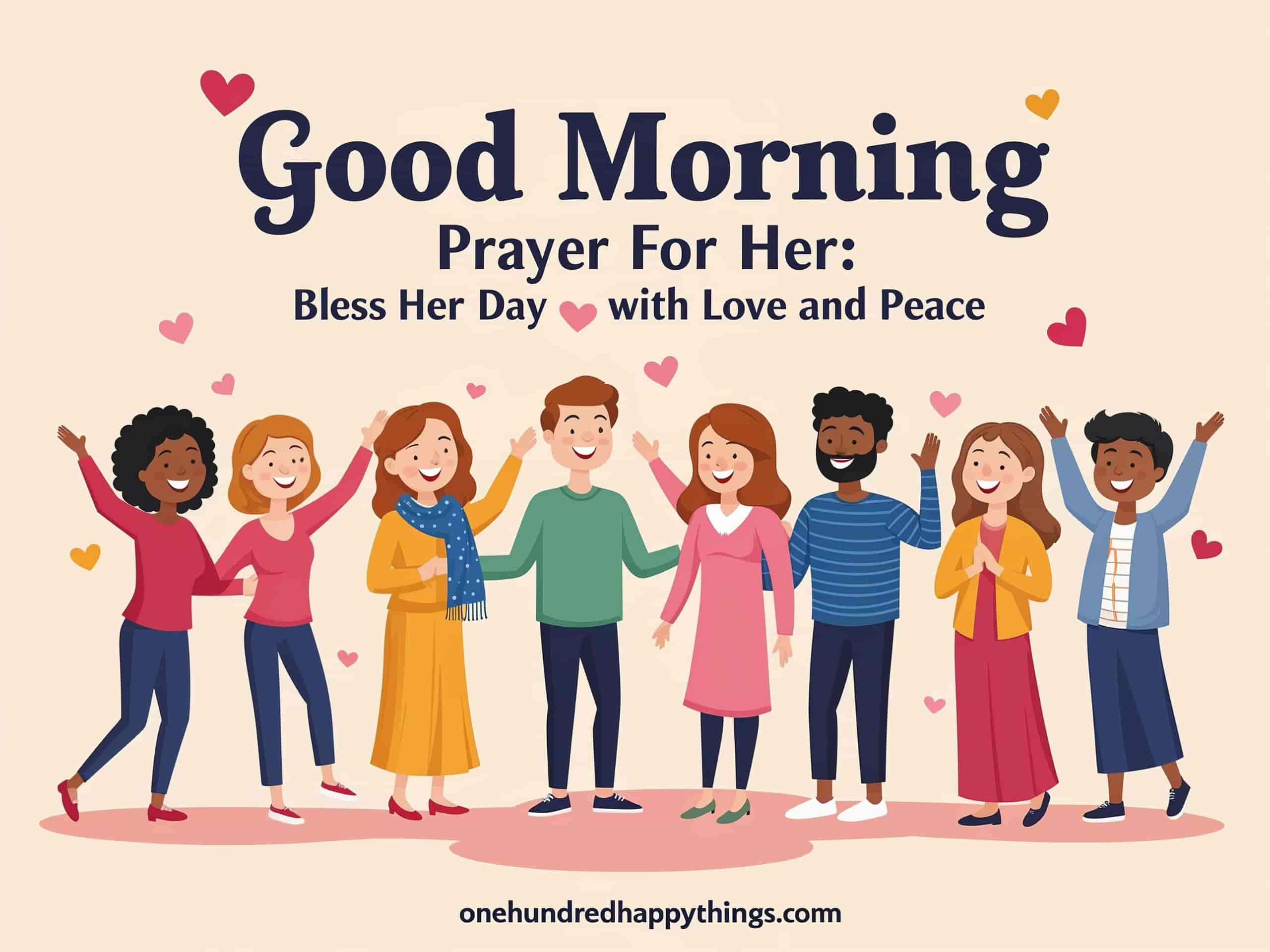 100+ Sweet Good Morning Prayer Messages for Her: Bless Her Day with Love and Peace