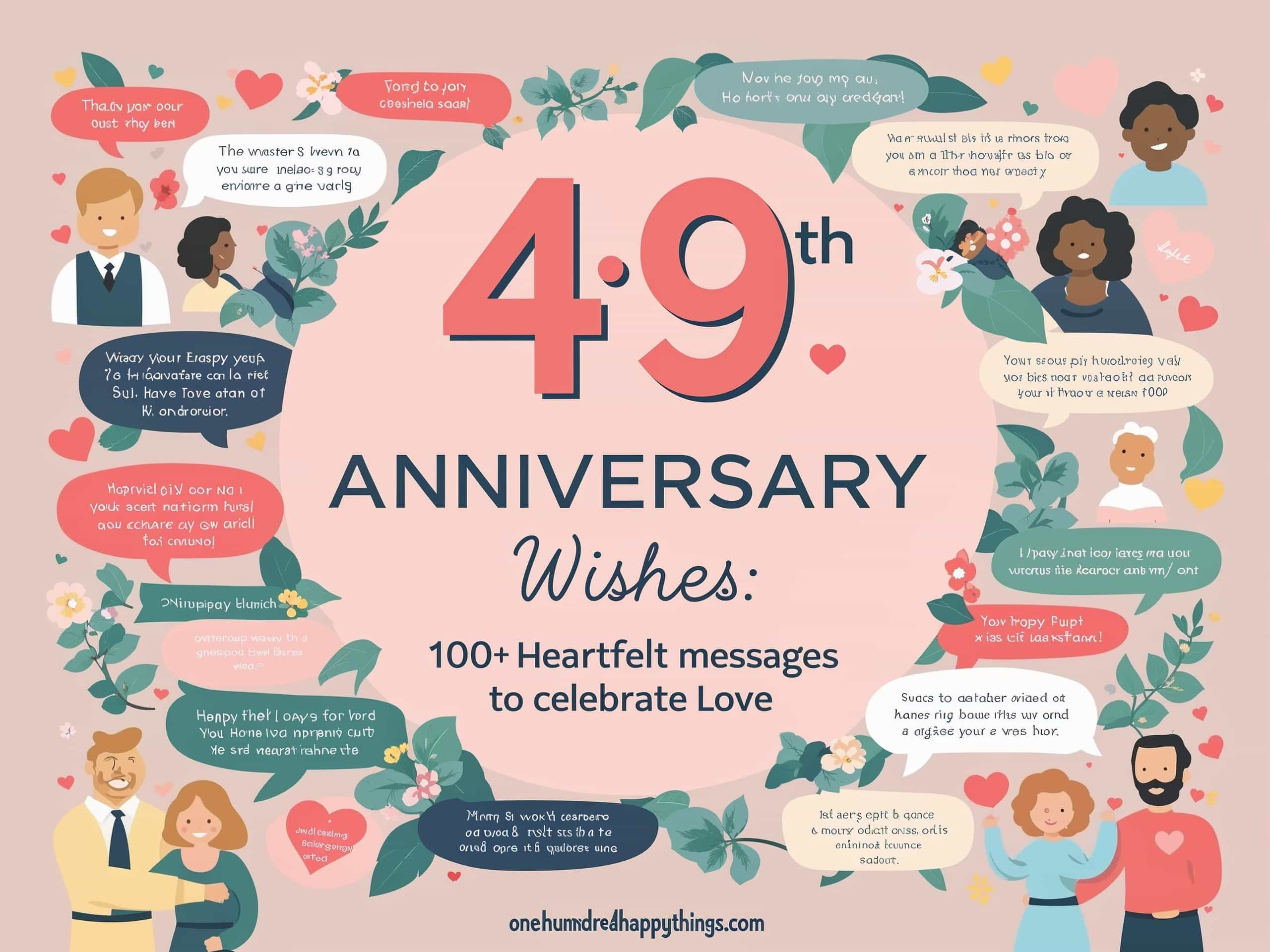 49th Anniversary Wishes: 100+ Heartfelt Messages to Celebrate Love