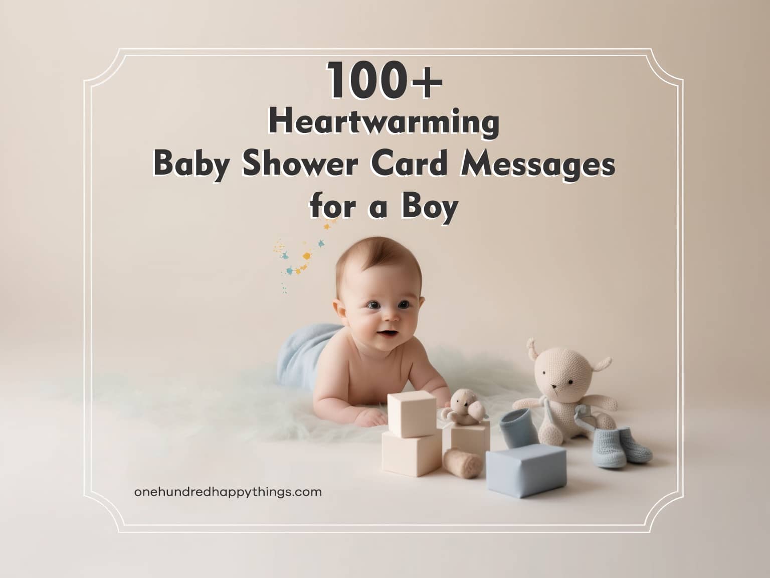 100+ Heartwarming Baby Shower Card Messages for a Boy