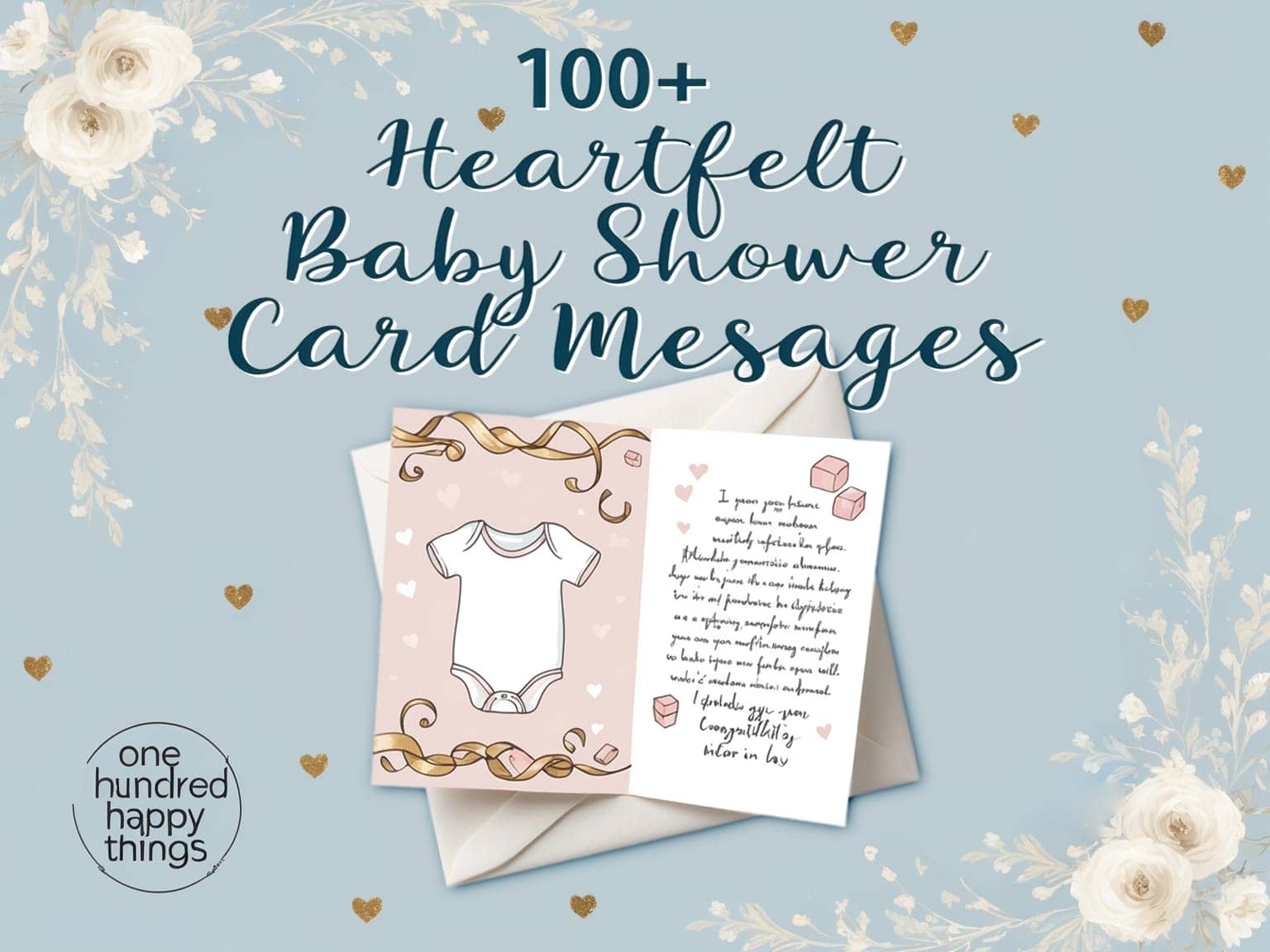 100+ Heartfelt Baby Shower Card Messages for a sister in law