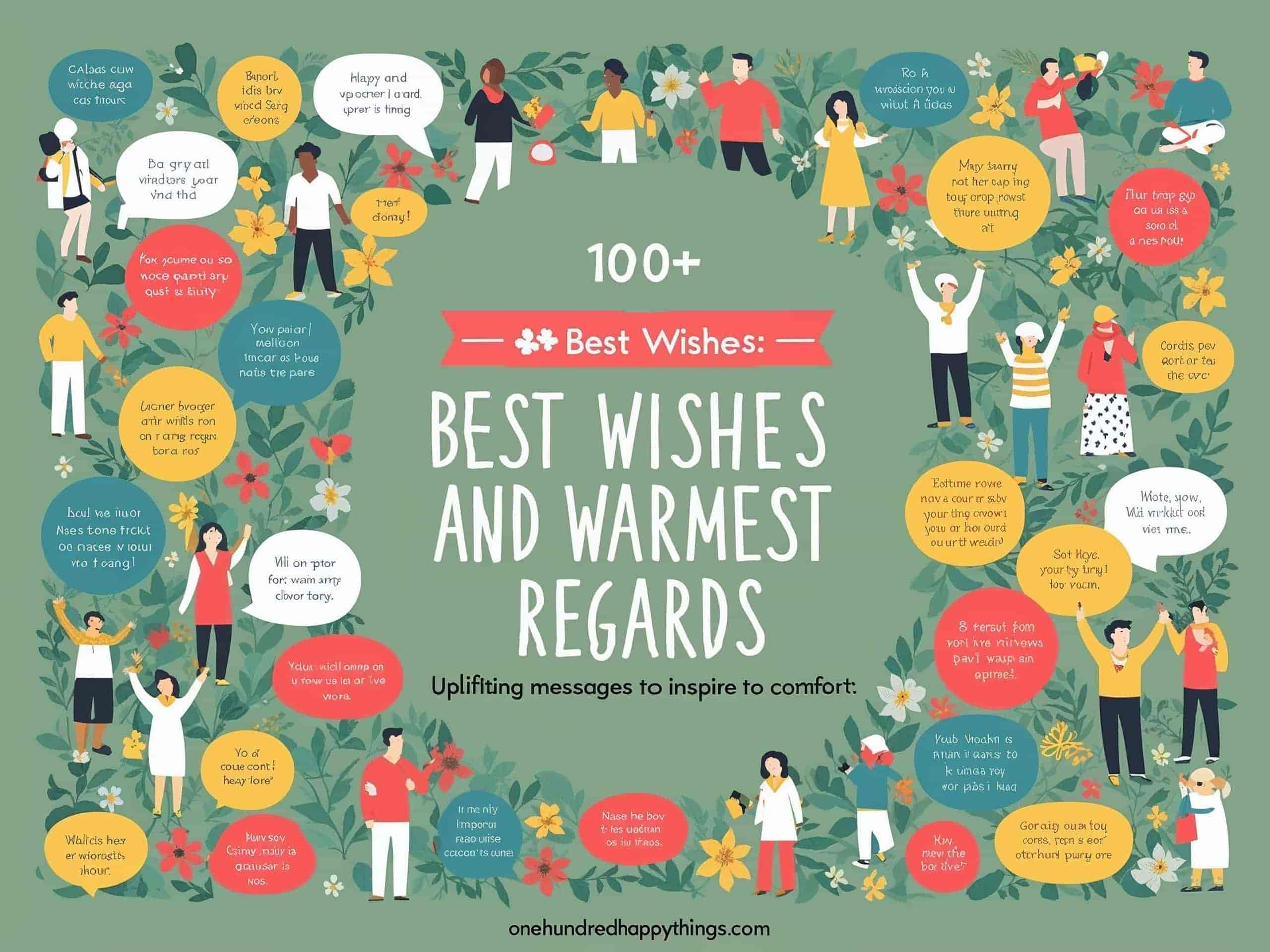 100+ Best Wishes and Warmest Regards: Uplifting Messages to Inspire and Comfort