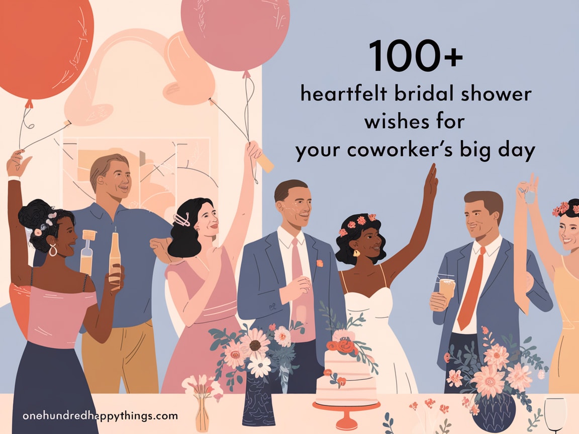 100+ Heartfelt Bridal Shower Wishes for Your Coworker’s Big Day