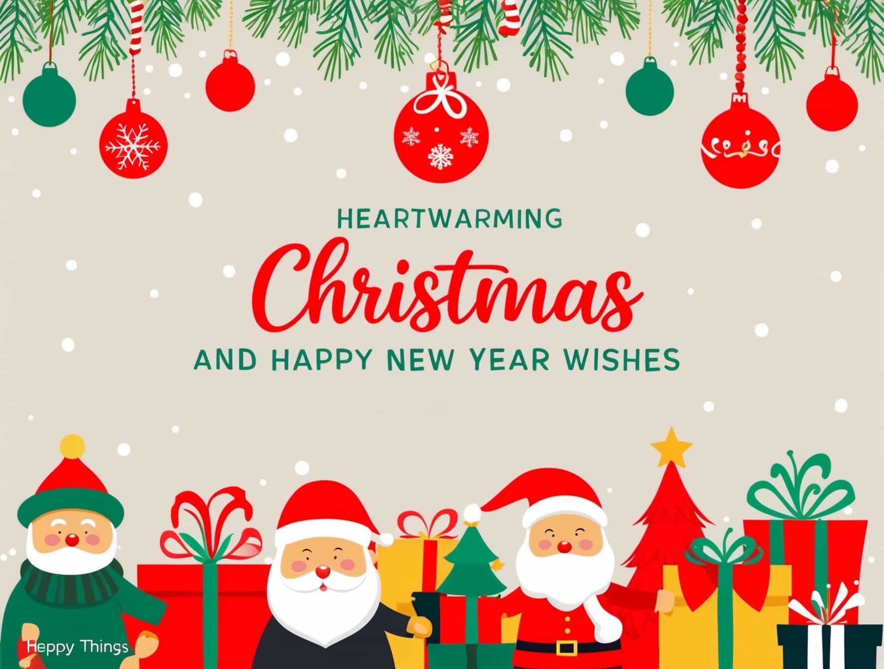 100+ Heartwarming Christmas and Happy New Year Wishes to Share with Loved Ones