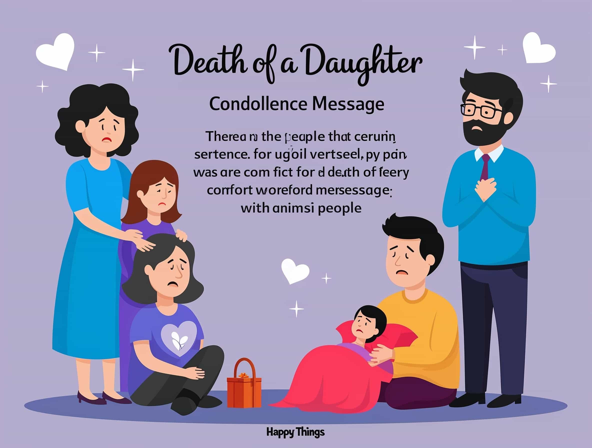 Death of a Daughter Condolence Message: Heartfelt Messages to Comfort Grieving Parents