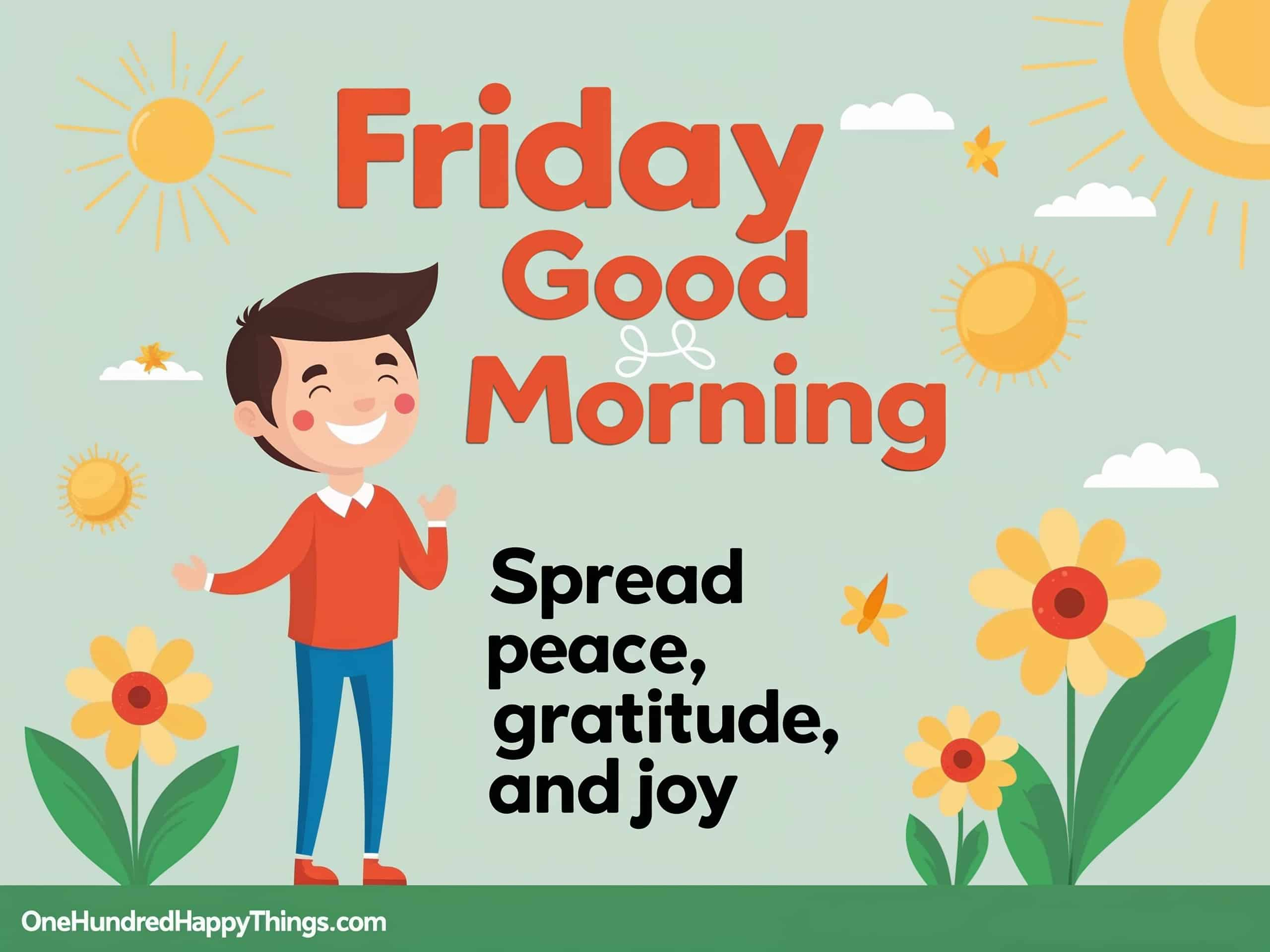 100+ Friday Good Morning Wishes to Spread Peace, Gratitude, and Joy