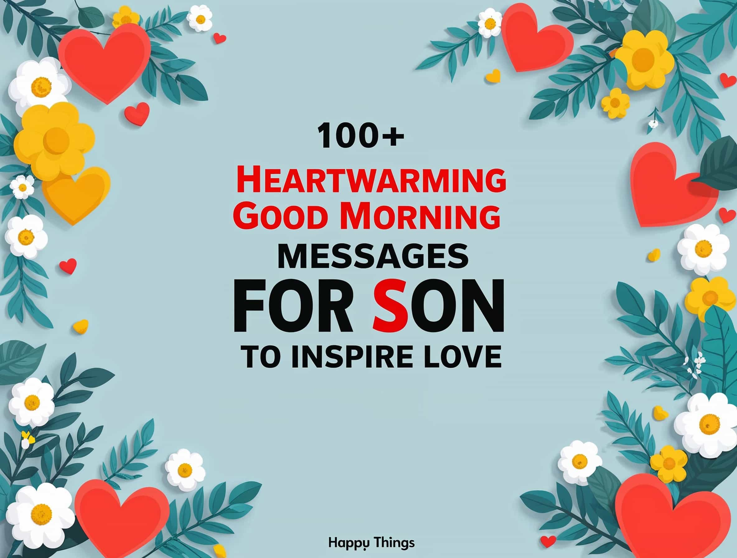 100+ Heartwarming Good Morning Messages for Son to Inspire Love