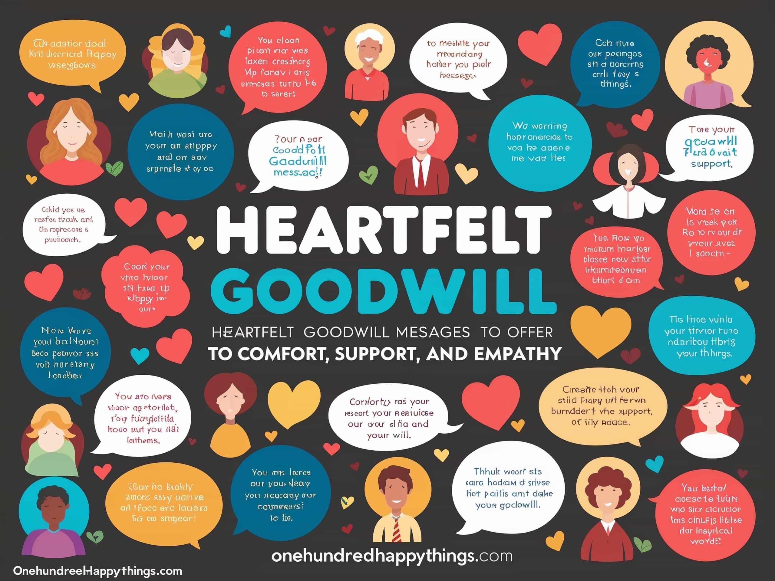 100+ Heartfelt Goodwill Messages to Offer Comfort, Support, and Empathy