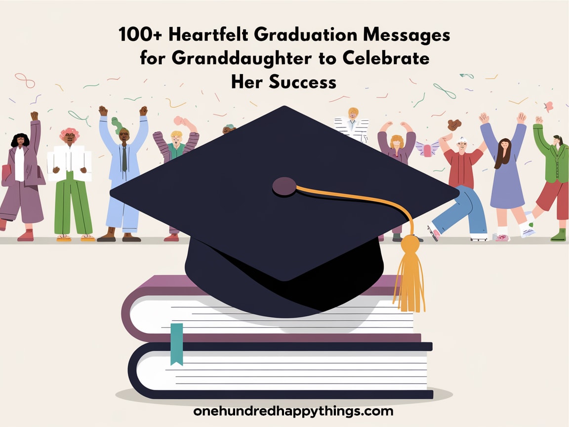 100+ Heartfelt Graduation Messages for Granddaughter to Celebrate Her Success