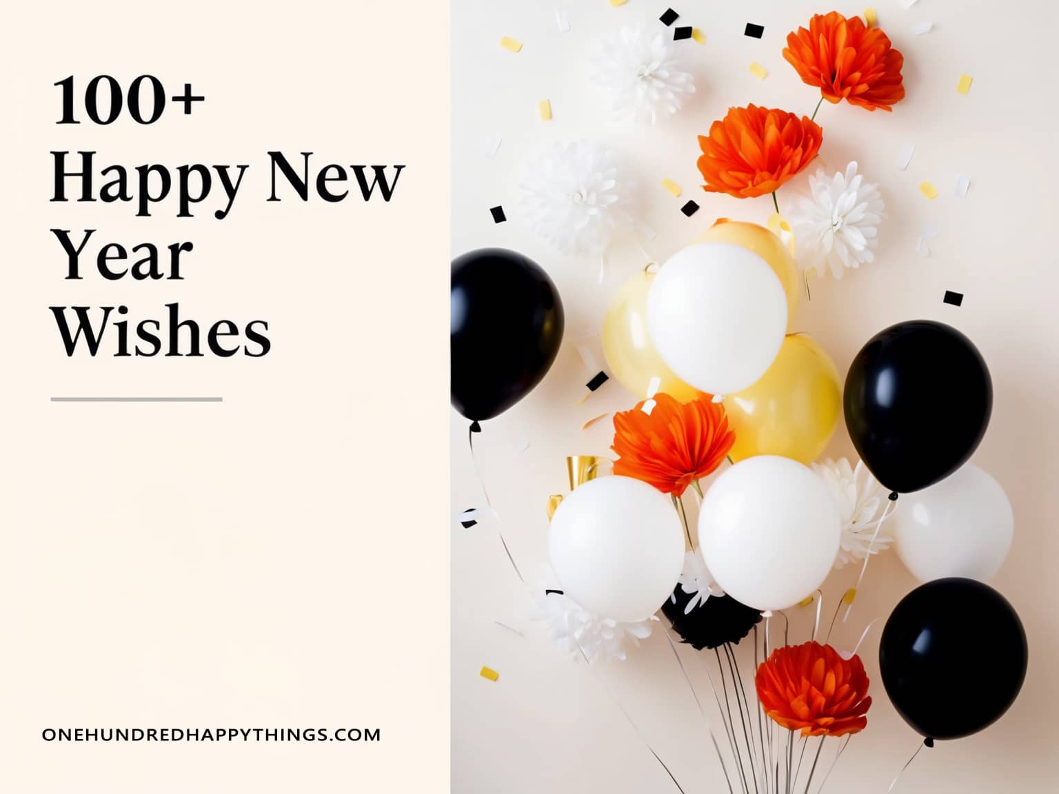 100+ Happy New Year Wishes to Share Joy and Spread Positivity Today