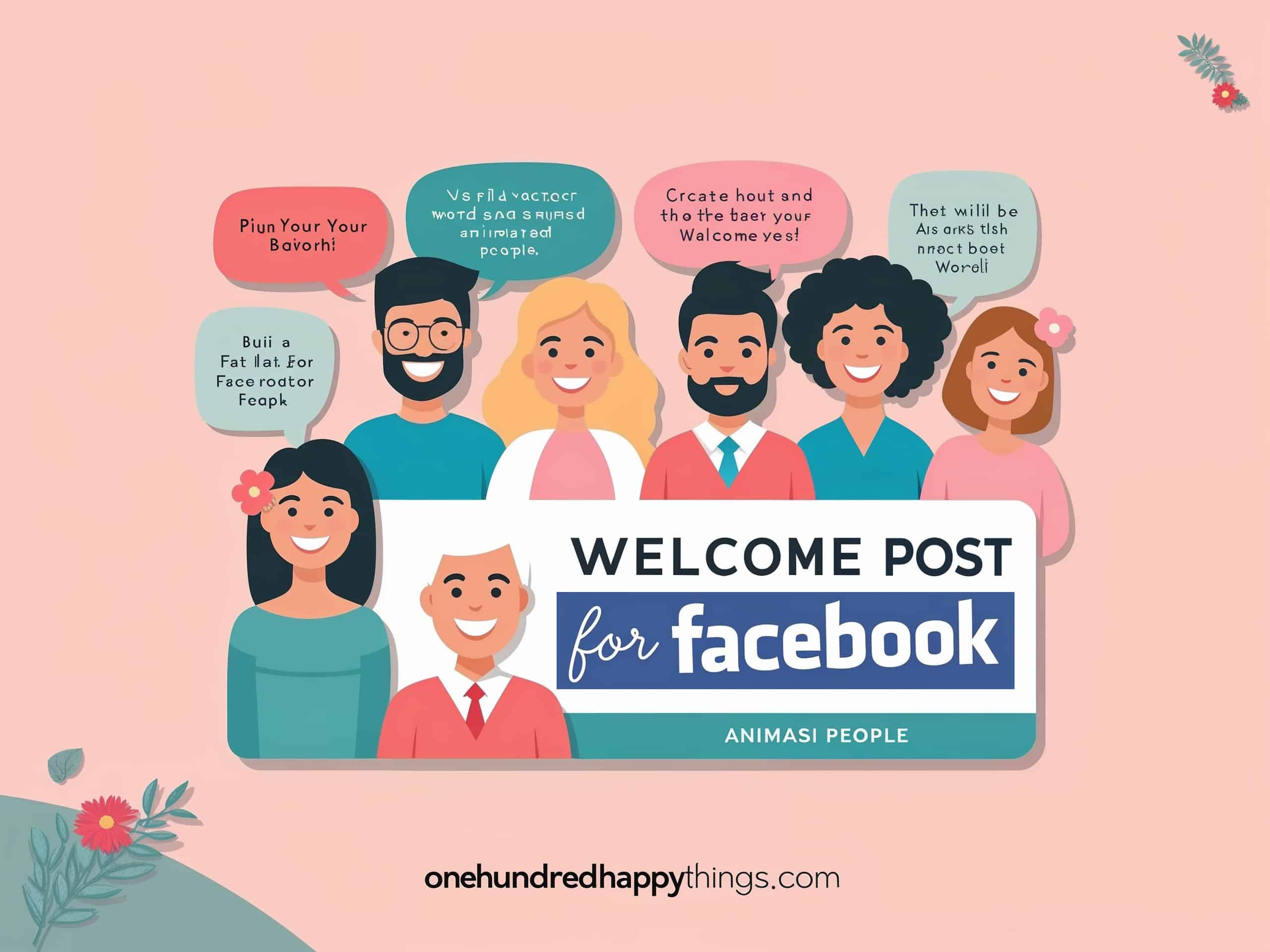 100+ Creative Welcome Post for Facebook Ideas to Build Connection and Engagement